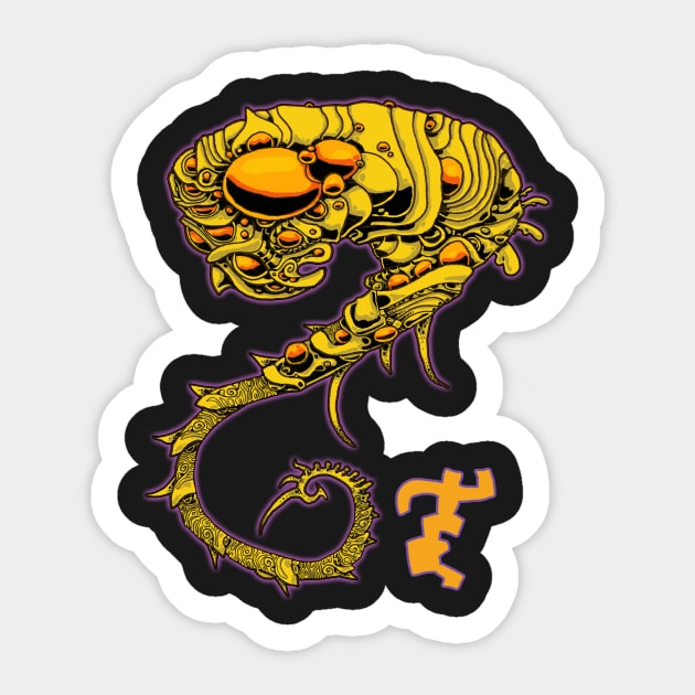 Prowling Watcher Sticker by Hereticwerks